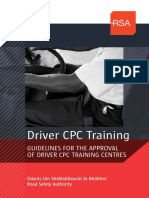 CPC Training Centre Guidelines
