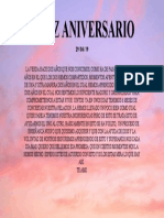 Feliz Aniversario