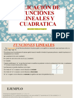 Aplicación de Funciones Lineales y Cuadratica (Matematica Aplicada)