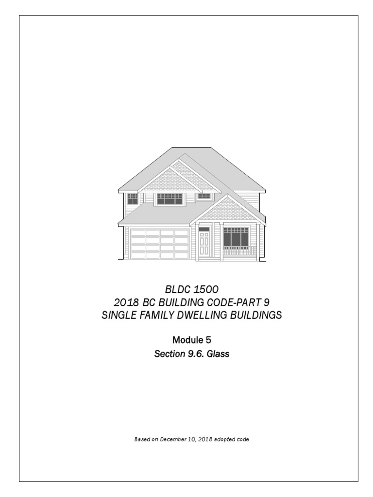 Requirements for glass in single family dwellings a summary of bc
