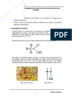 10 - Determinaciòn Àcido Acètico en El Vinagre