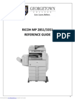 Ricoh MP 2851/3351 Copy and Scan Guide