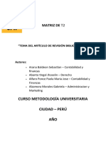 T2 - Metodología Universitaria - Grupo01 - Sebastian Arana Baldeon