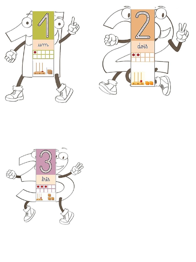 Números 1, 2, 3 | PDF