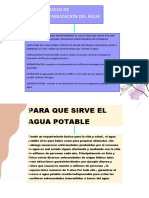 Para Que Sirve El Agua Potable: Proceso de Potabilizacion Del Agua