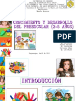 Desarrollo y Crecimiento Preescolar