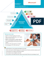 English: Who are you? Pedagogical Module 1