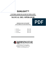 CONTROLADOR SOLAR - SL IOM Spanish 01 ES1