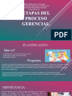 ETAPAS DEL PROCESO GERENCIAL Ana 2