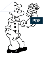 Popeye Colorear