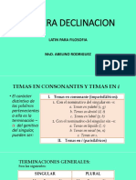 Tercera Declinación-Latín