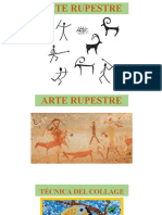 ARTE RUPESTRE Y COLLAGE