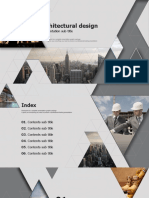 Creative Triangular Layout Construction PPT Templates