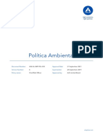 ALS Limited - Environmental Policy - SPANISH