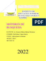 Aplicaciones en Internet-Motores de Busqueda - I (B)