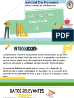 Planificación didáctica para la enseñanza efectiva