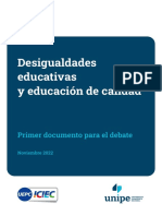 Desigualdades Educativas y Educación de Calidad