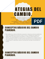 Estrategias Del Cambio