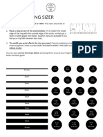 Printable ring sizer chart under 40 characters