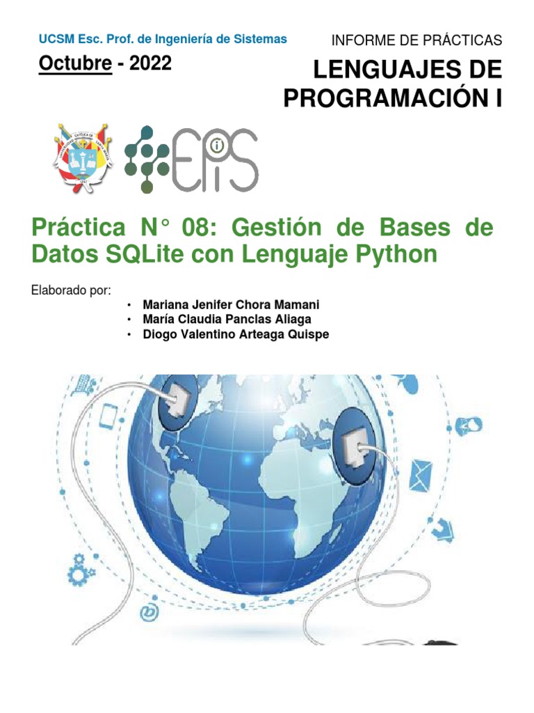 Gestión de SQLite con Python | PDF | Informática