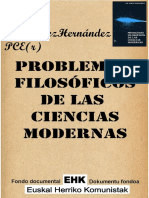 Problemas Filosoficos de Las Ciencias Modernas