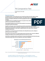 AV-TEST NordVPN Comparative Test Report September 2020