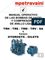 Manual de operación de bombas de vacío y compresores de anillo líquido