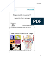 2 - A - Teoria de Juegos - CEU - OSIPTEL Prof Vasquez 2019