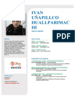 Ivan Uñapillco Huallparimac HI: Agente de Seguridad
