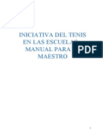 Iniciativa de Tenis en Las Escuelas - Manual para El Maestro