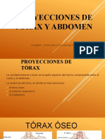 Proyecciones de Torax y Abdomen