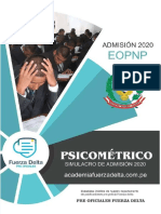 PDF Psicometrico 2020 Con Claves 170 Pre Oficialespnp - Compress
