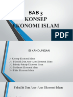 Bab 3 Konsep Ekonomi Islam