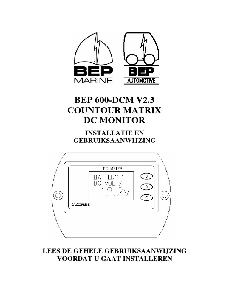 BEP 600 DC Monitor | PDF