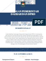 Hubungan Pemerintah Daerah Dan DPRD .