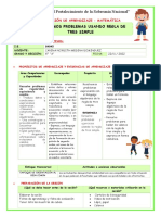 Ses-Jueves-Mat-Resolvemos Problemas Usando Regla de Tres Simple