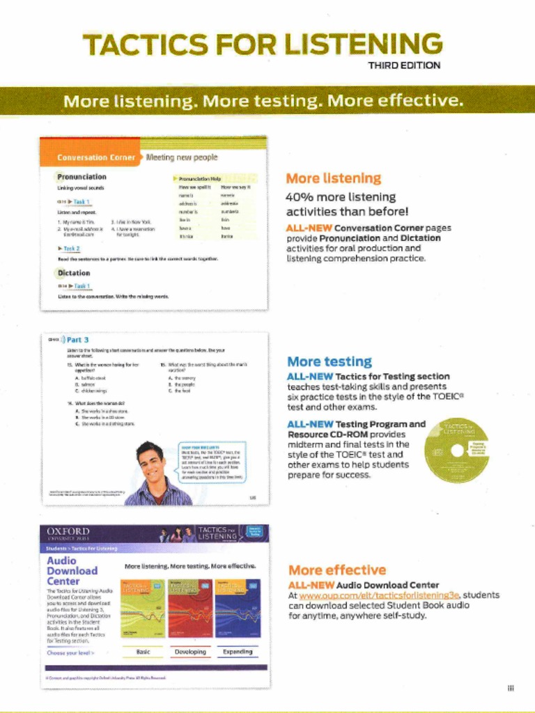 Tactics For Listening Basic Pdf