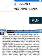 Pertemuan 4: Sistem Anggaran Negara