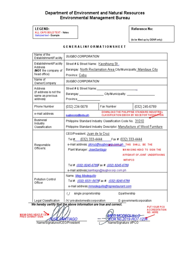 SMR Submission Guidelines for DENR | PDF | Waste | Waste Management