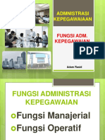 Fungsi Manajemen Kepegawaian