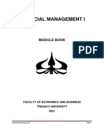 Financial Management I Module - 2021