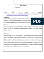 Ejemplos de Ficha Textual y de Resumen