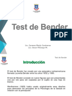 Test Gestaltico Visomotor Bender-Comprimido