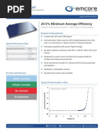 Azur 3G30A Solar Cell Specifications | PDF | Solar Cell | Gallium Arsenide