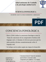 EXPO Conciencia Fonologica