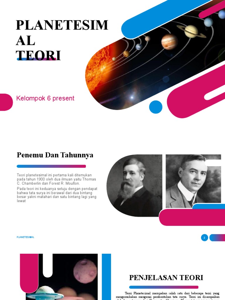 Teori Planetesimal KLP 6 | PDF