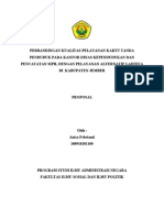 Full Perbandingan Kualitas Pelayanan KTP Pada Galeri Pelayanan Mall Roxy Square Dengan Kantor Dinas Kependudukan Dan Pencatatan Sipil Kabupaten Jember