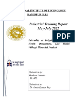 Industrial Training Report Draft