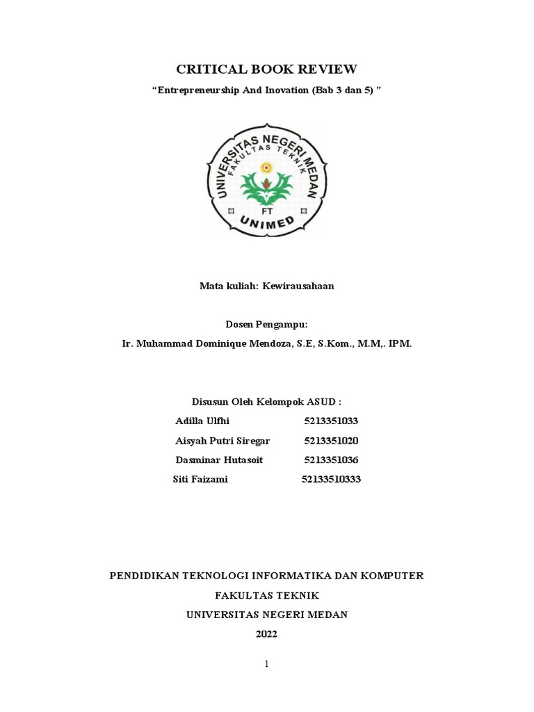 critical-book-review-kewirausahaan-pdf