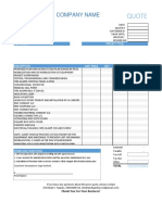 Fdas Quotation Sample